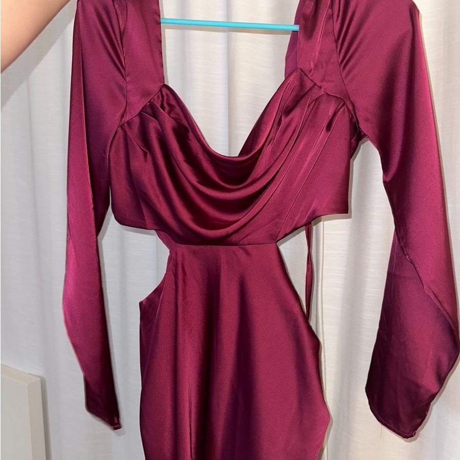 Le Lis Satin Dress